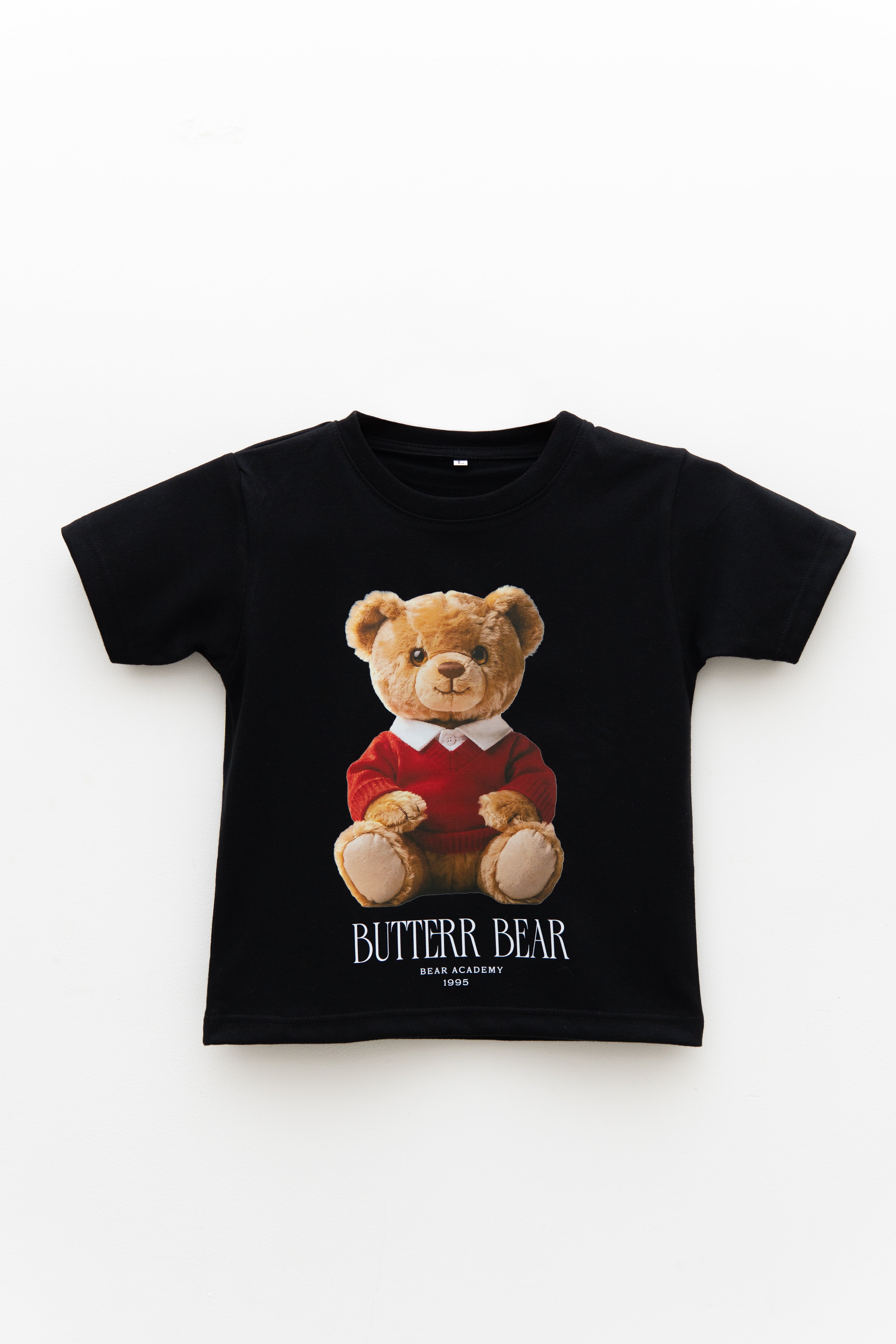 Butterr Bear - Oderel © print Short sleeve round neck T-shirt