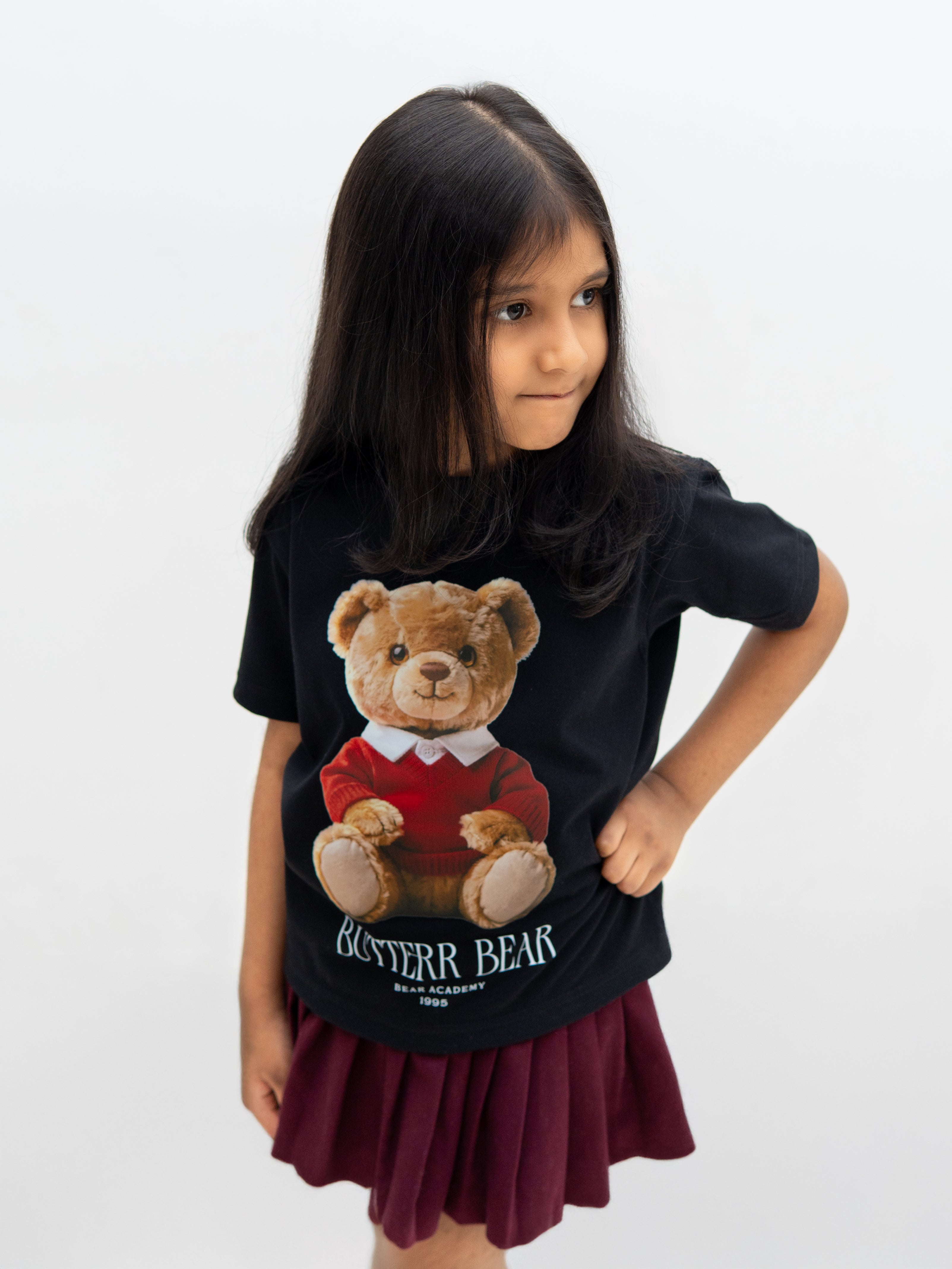 Butterr Bear - Oderel © print Short sleeve round neck T-shirt