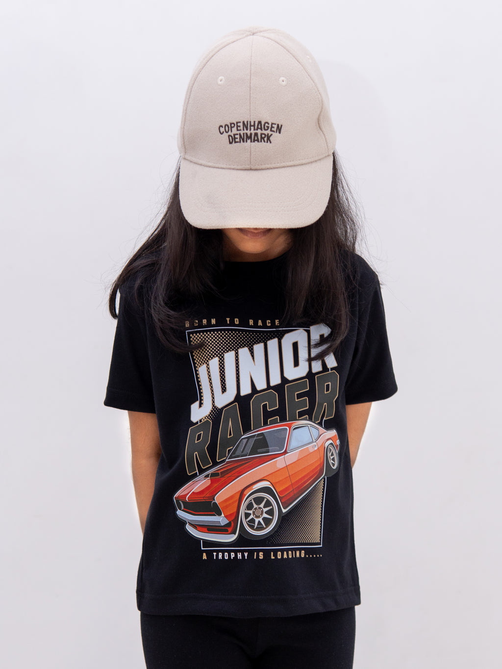 Junior Racer - Oderel © print Short sleeve round neck T-shirt