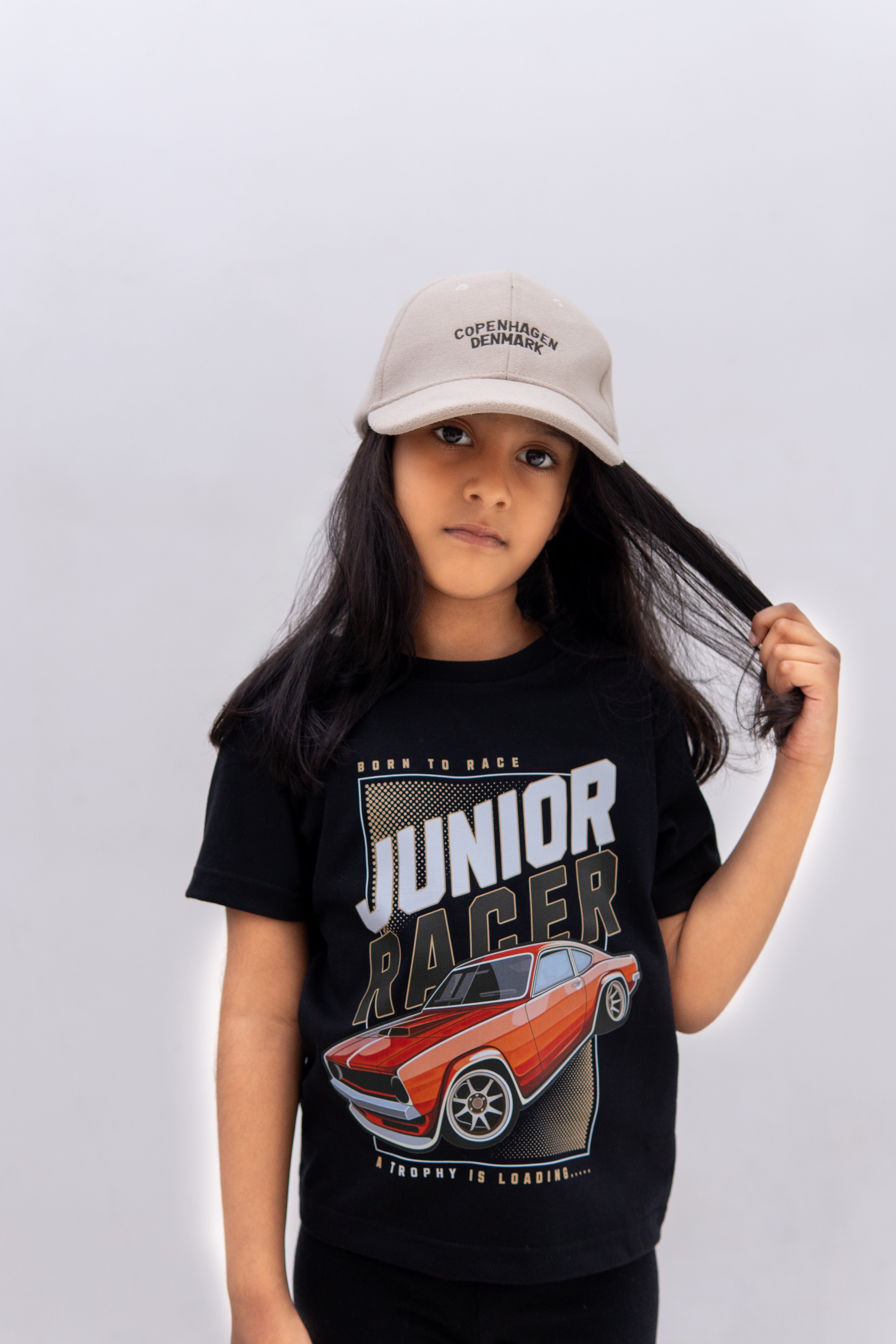 Junior Racer - Oderel © print Short sleeve round neck T-shirt